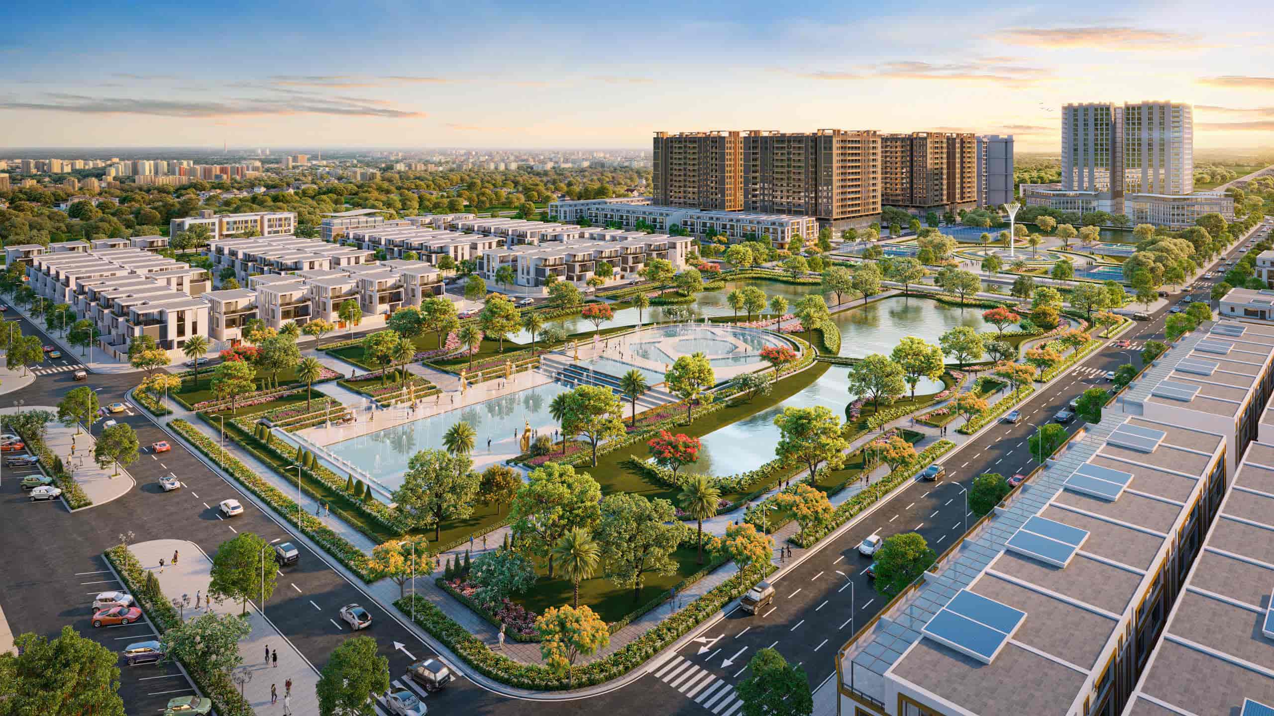 Khu Đô thị Moon Gate https://vflinvest.com.vn 3 phối cảnh khu đô thị moon gate số 1 cải đan sông công thái nguyên 1