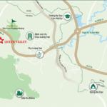 Vị trí Queen Valley resort: Chỉ 1 giờ từ Hà Nội. https://vflinvest.com.vn 24